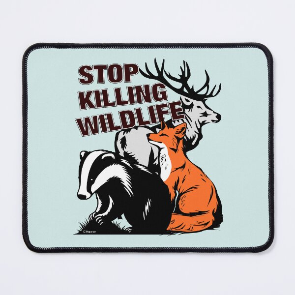 Item preview, STOP KILLING WILDLIFE designed and sold by Paparaw.