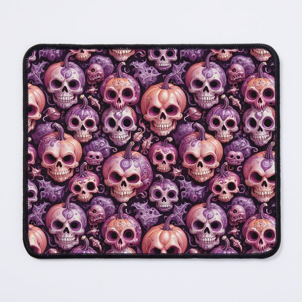Item preview, Purple & Pink Skulls and Pumpkins Combo designed and sold by gjsart.