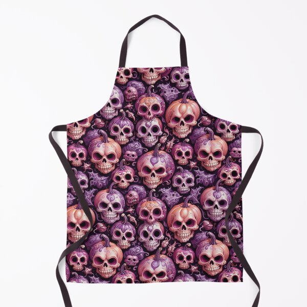 Item preview, Purple & Pink Skulls and Pumpkins Combo designed and sold by gjsart.