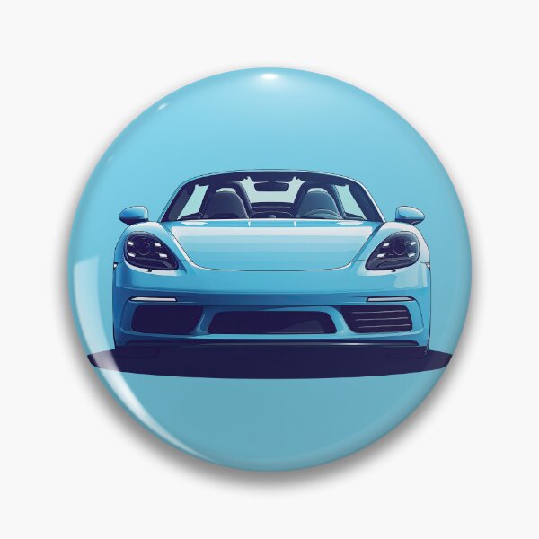 Item preview, Baby Light Blue Front Boxster 918 designed and sold by blackdogshop.