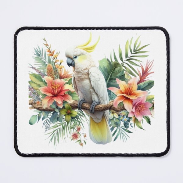 Item preview, A yellow-crested white cockatoo designed and sold by CHRIST5000.