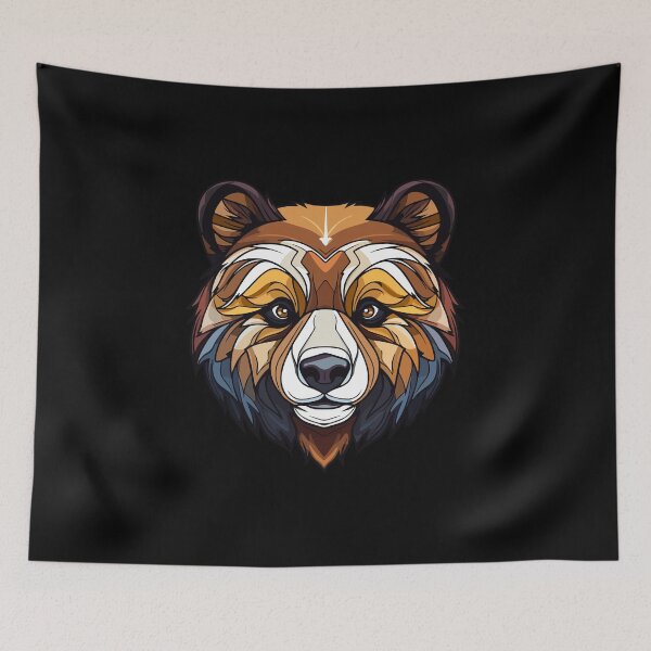 Item preview, BEAR GRAPHIC BLONDE GRIZZLY BEAR DESIGN  designed and sold by OnlineTshirtMan.