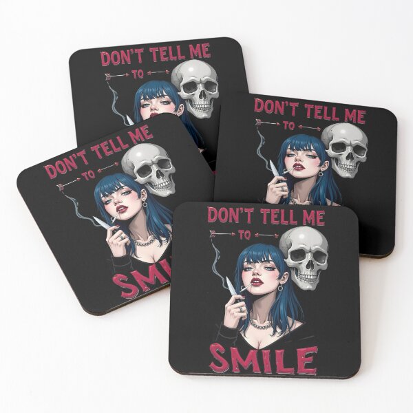 Item preview, Don't tell me to smile designed and sold by blackbean21.