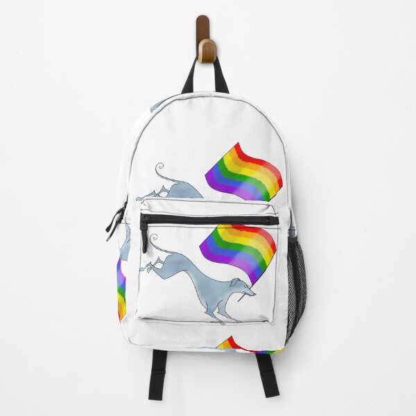 Item preview, 6 color Pride flag queer hounds designed and sold by Shortboypaints.