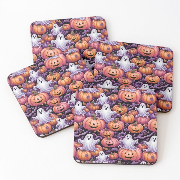 Item preview, Ghosts and Pumpkins Spooky Halloween designed and sold by gjsart.