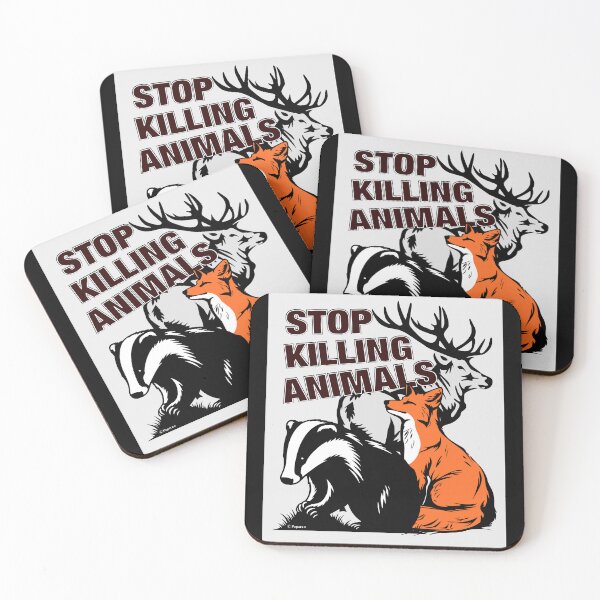 Item preview, STOP KILLING ANIMALS designed and sold by Paparaw.