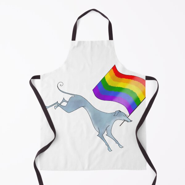 Item preview, 6 color Pride flag queer hounds designed and sold by Shortboypaints.