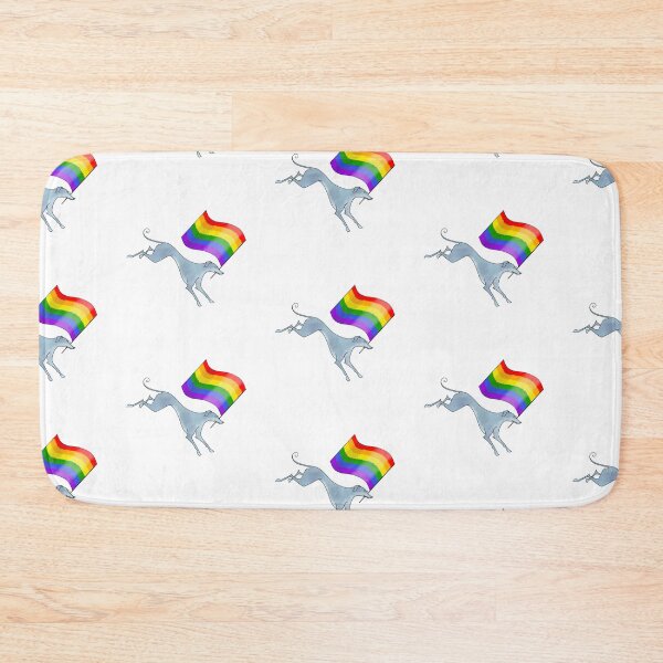 Item preview, 6 color Pride flag  queer hounds designed and sold by Shortboypaints.