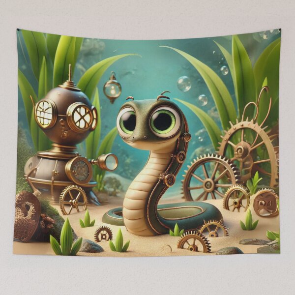 Item preview, Steampunk Garden Eel designed and sold by Sillytoe.