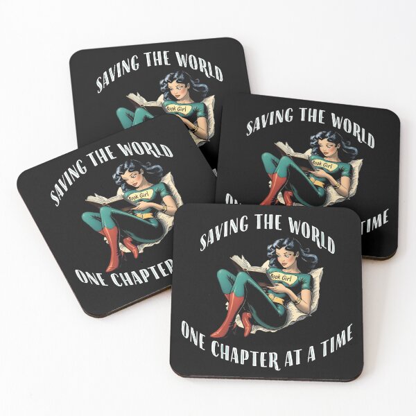 Item preview, Book Girl Saves the Day? designed and sold by Playing In Mud.
