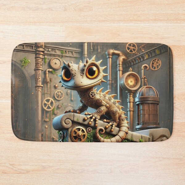 Item preview, Steampunk Gargoyle Gecko designed and sold by Sillytoe.