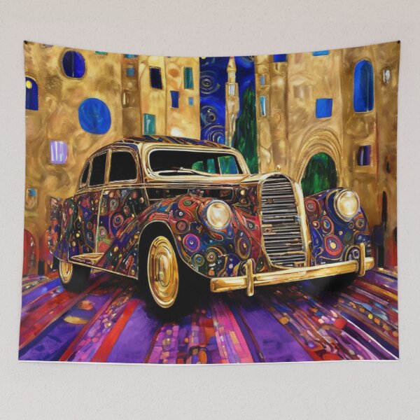 Item preview, Abstract Classic Car Art  designed and sold by TheDarkWardrobe.