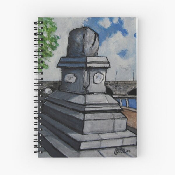 Item preview, The Treaty Stone, Limerick City, Ireland. Gouache on 20x30cm paper. designed and sold by crowleyronan123.