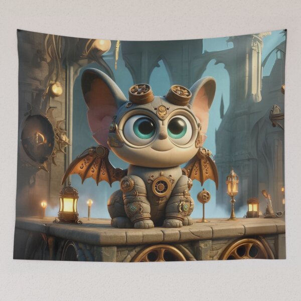 Item preview, Steampunk Gargoyle designed and sold by Sillytoe.