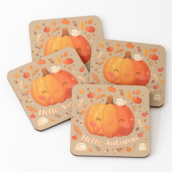 Item preview, Hello Autumn, Kawaii designed and sold by Lichtisign.