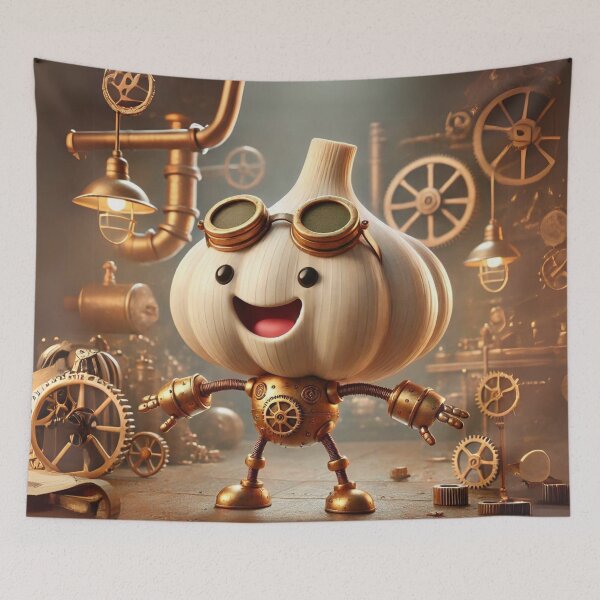 Item preview, Steampunk Garlic designed and sold by Sillytoe.