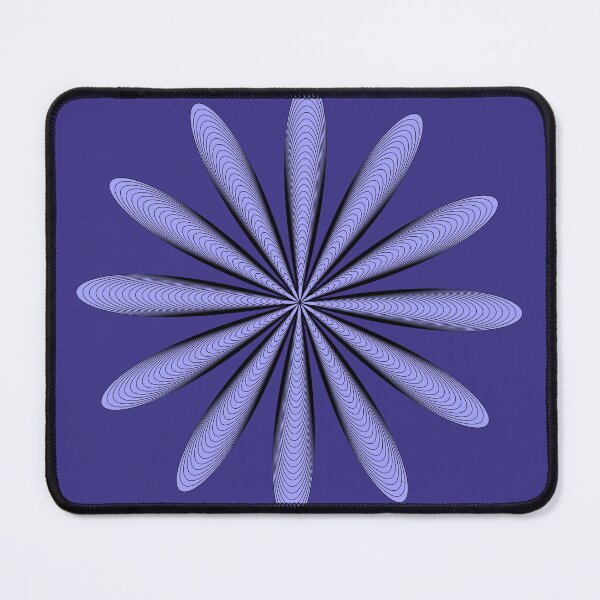 Item preview, Purple twelve-petal graphic flower designed and sold by ZorianArt.