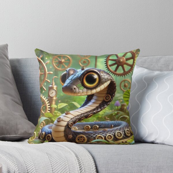 Item preview, Steampunk Garter Snake designed and sold by Sillytoe.