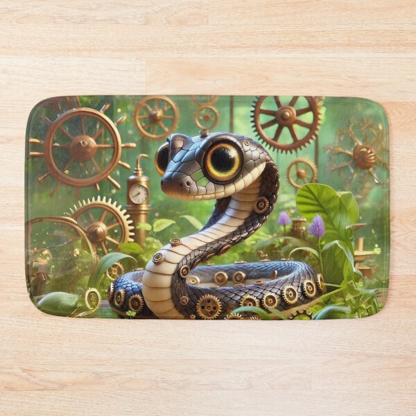 Item preview, Steampunk Garter Snake designed and sold by Sillytoe.
