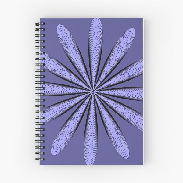 Item preview, Purple twelve-petal graphic flower designed and sold by ZorianArt.