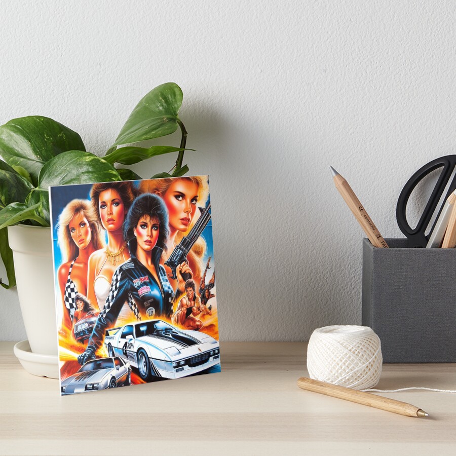 Item preview, Art Board Print designed and sold by PulpVintage.