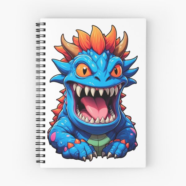 Item preview, Cute Blue Reptile Monster designed and sold by Bunmigraphics .