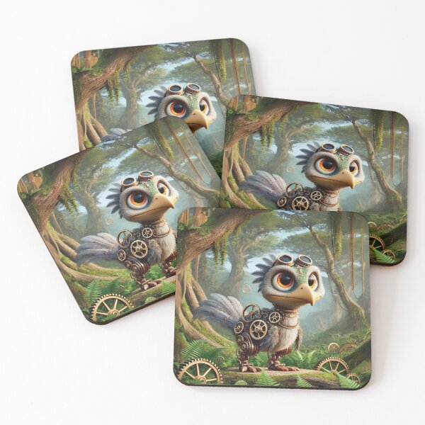 Item preview, Steampunk Gastornis designed and sold by Sillytoe.