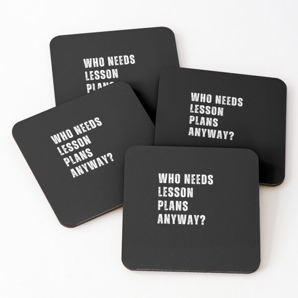 Item preview, Who Needs Lesson Plans Anyway? designed and sold by nomanzy1.