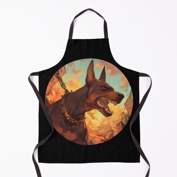 Item preview, Doberman Guarding dog designed and sold by SMARTKIT DESIGNAGENCY.