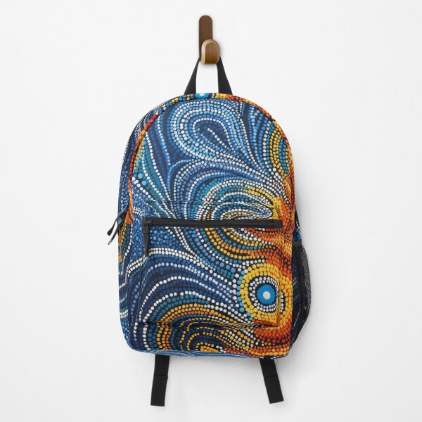 Item preview, Aboriginal Inspired Dot Art - With Ice And Fire designed and sold by GrinGalore.