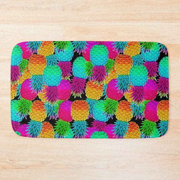 Item preview, Upside Down Neon Pineapple Pattern | IYKYK Vibrant Lifestyle designed and sold by JLEmporium.
