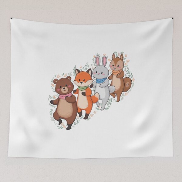 Item preview, Dancing Forest Animals designed and sold by SignumShop.