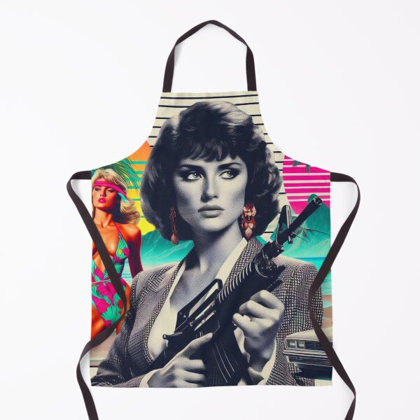 Item preview, 80s Retrowave Summer Woman designed and sold by PulpVintage.