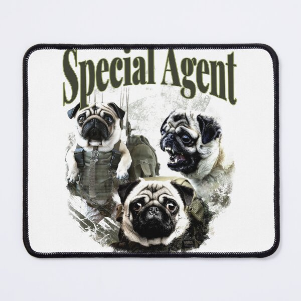Item preview, SPECIAL AGENT DOG T-SHIRT designed and sold by PurifiedART.
