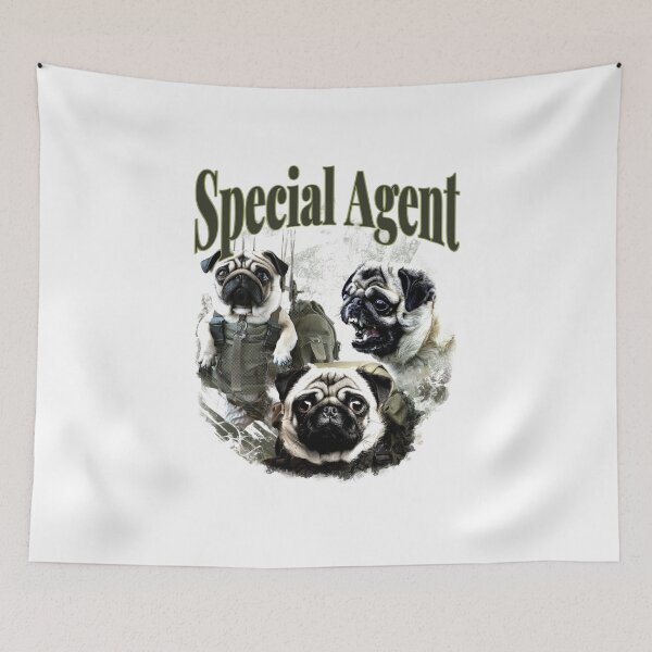 Item preview, SPECIAL AGENT DOG T-SHIRT designed and sold by PurifiedART.