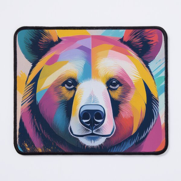 Item preview, Painterly Bear Portrait Illustration designed and sold by Adam Regester.