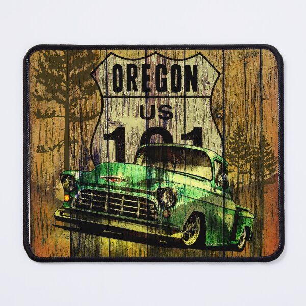 Item preview, Vintage Oregon 101 55 Chevy Truck designed and sold by ArtWithImpact.