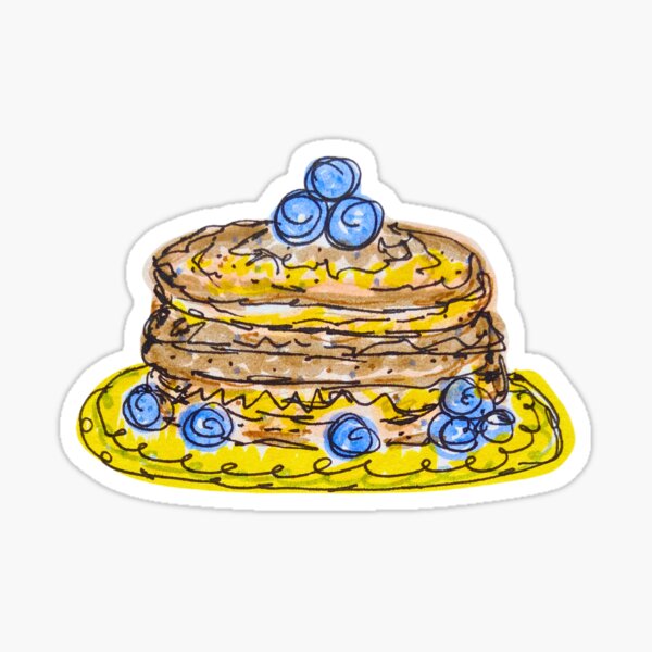 Item preview, Blueberry Pancakes  designed and sold by livebrave3.
