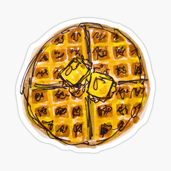 Item preview, CUTE WAFFLE designed and sold by livebrave3.