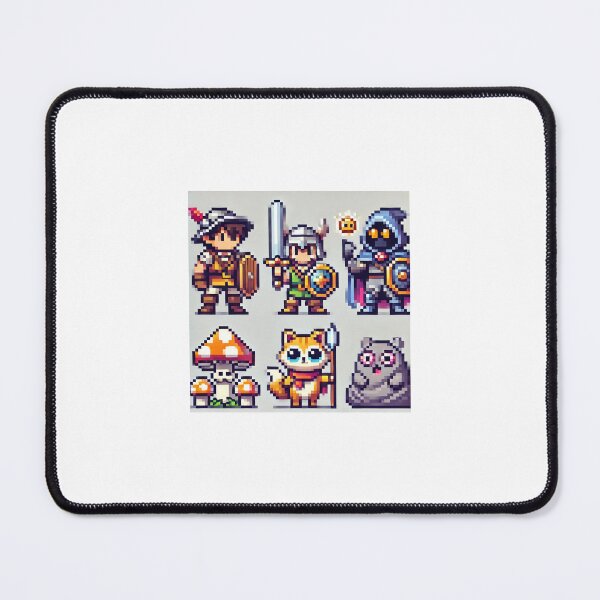 Item preview, gaming style, fantasy companion, pixel heroes designed and sold by ANIARTONLINE.