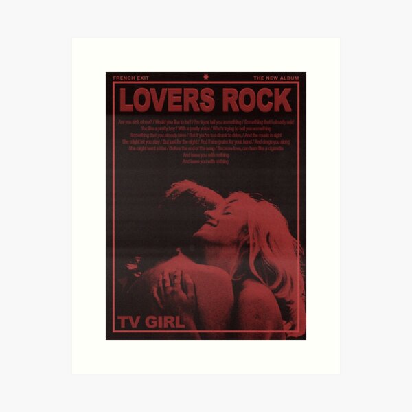 Item preview, TV Girl Lovers Rock designed and sold by lgsketches.