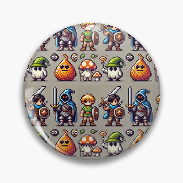 Item preview, pixel art fantasy, RPG characters, fantasy retro games designed and sold by ANIARTONLINE.