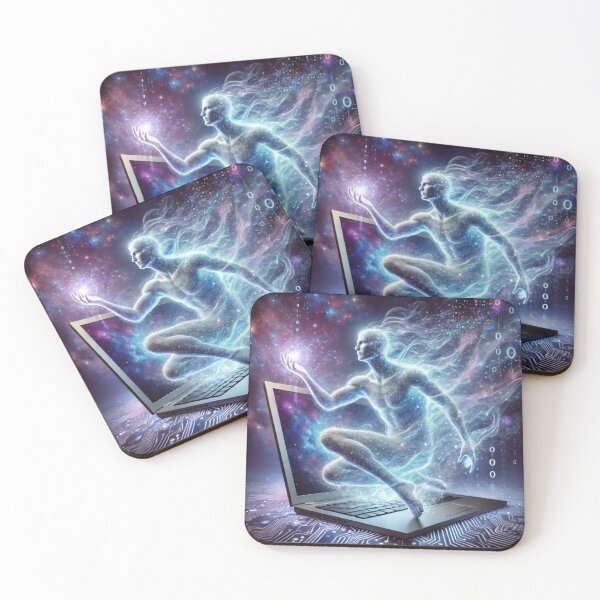 Item preview, Digital Ethereal: The Ghost in the Machine designed and sold by ImaginePrintopia.