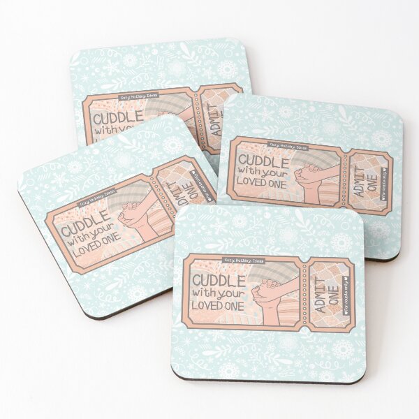 Item preview, Cozy Holiday Ticket to Cuddle with Your Loved One designed and sold by Khotekmei.