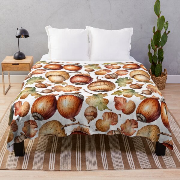 Item preview, Vintage Fall - Acorns and Autumn Oak Leaves designed and sold by gjsart.