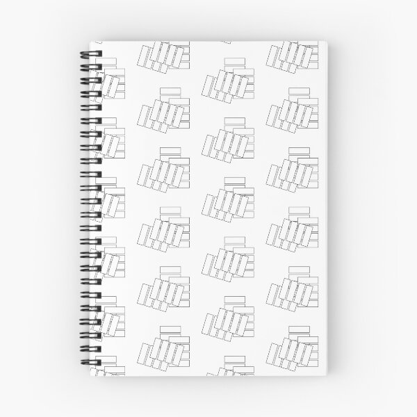 Item preview, Playing with White Rectangles, Pattern, Unique designed and sold by villacreativa.