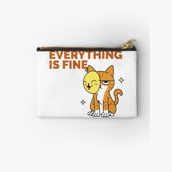 Item preview, EVERYTHING IS FINE T-SHIRT designed and sold by PurifiedART.