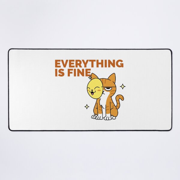 Item preview, EVERYTHING IS FINE T-SHIRT designed and sold by PurifiedART.