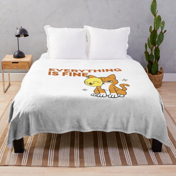 Item preview, EVERYTHING IS FINE T-SHIRT designed and sold by PurifiedART.