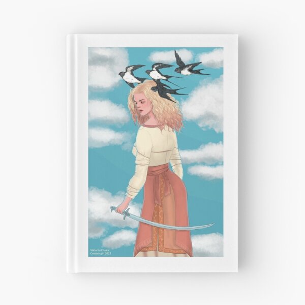 Item preview, Lady Cossack with swallows in her thoughts designed and sold by Tori-Rori.